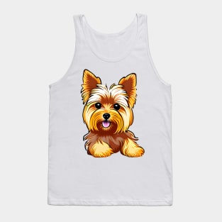 Yorkie Puppy Tank Top